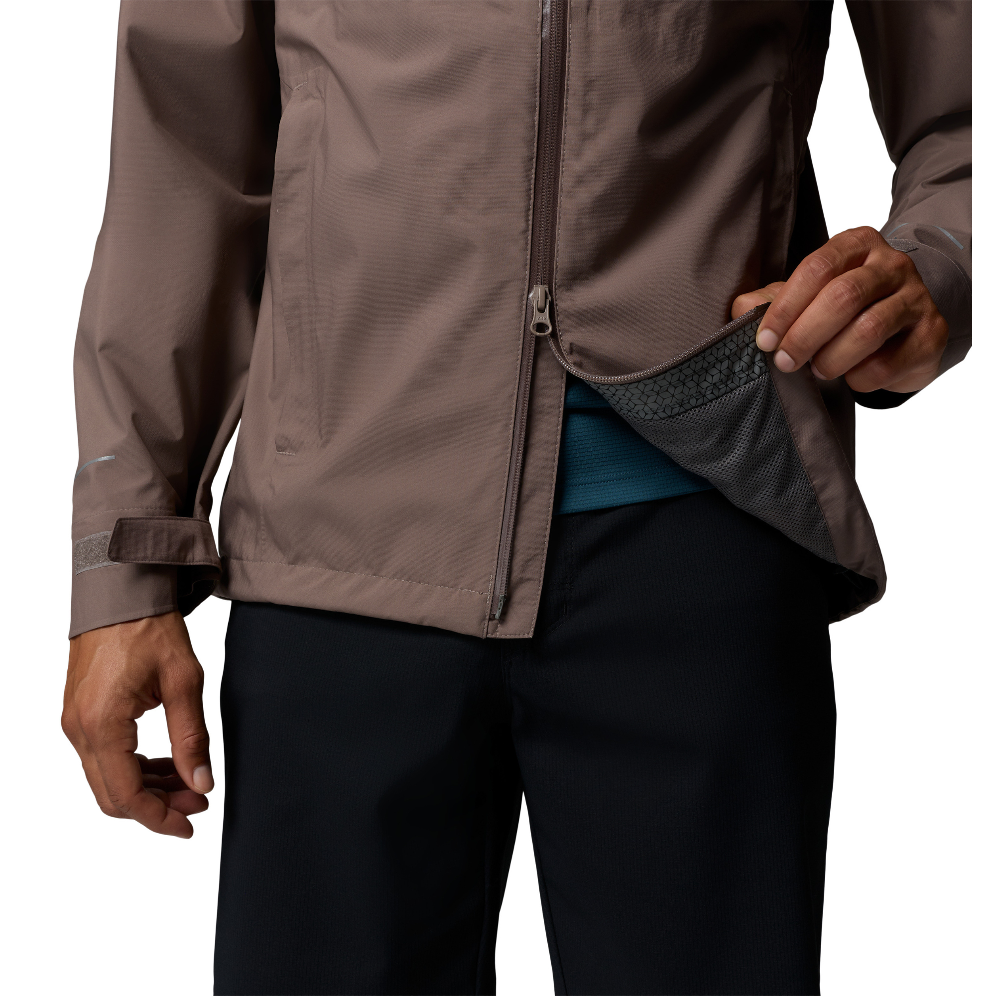 Columbia Men's Trailborne 2.5L Waterproof Jacket (Iron)