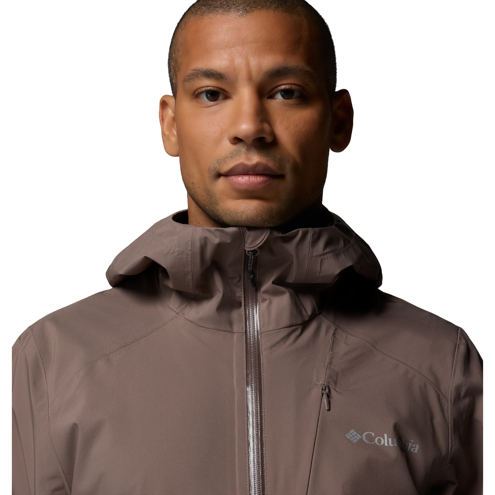 Columbia Men's Trailborne 2.5L Waterproof Jacket (Iron)