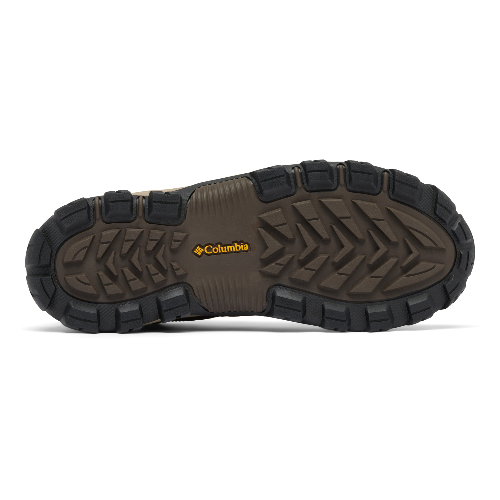 Columbia Men's Transverse Hike Waterproof Trail Boots (Cordovan/Golden Yellow)