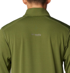 Columbia Men's Triple Canyon Grid Full Zip Fleece (Canteen/Sage Leaf)