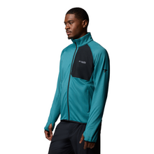 Load image into Gallery viewer, Columbia Men&#39;s Triple Canyon II Grid Full Zip Fleece (River Blue/Black)
