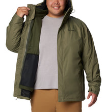 Load image into Gallery viewer, Columbia Men&#39;s Tunnel Falls II 3-IN-1 Insulated Waterproof Jacket (Stone Green)
