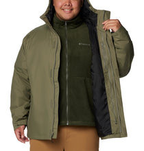 Load image into Gallery viewer, Columbia Men&#39;s Tunnel Falls II 3-IN-1 Insulated Waterproof Jacket (Stone Green)
