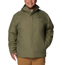 Load image into Gallery viewer, Columbia Men&#39;s Tunnel Falls II 3-IN-1 Insulated Waterproof Jacket (Stone Green)
