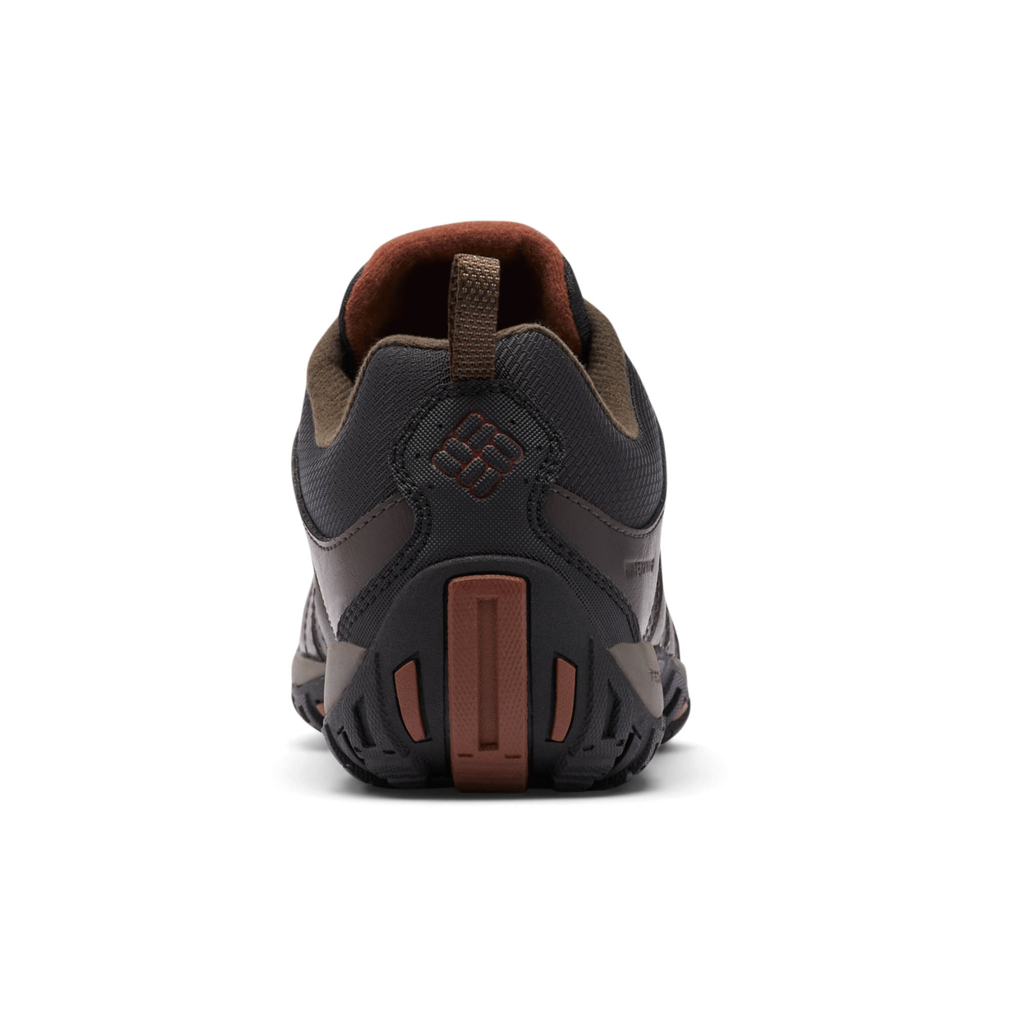 Columbia Men's Woodburn II Waterproof Trail Shoes (Cordovan/Cinnamon)