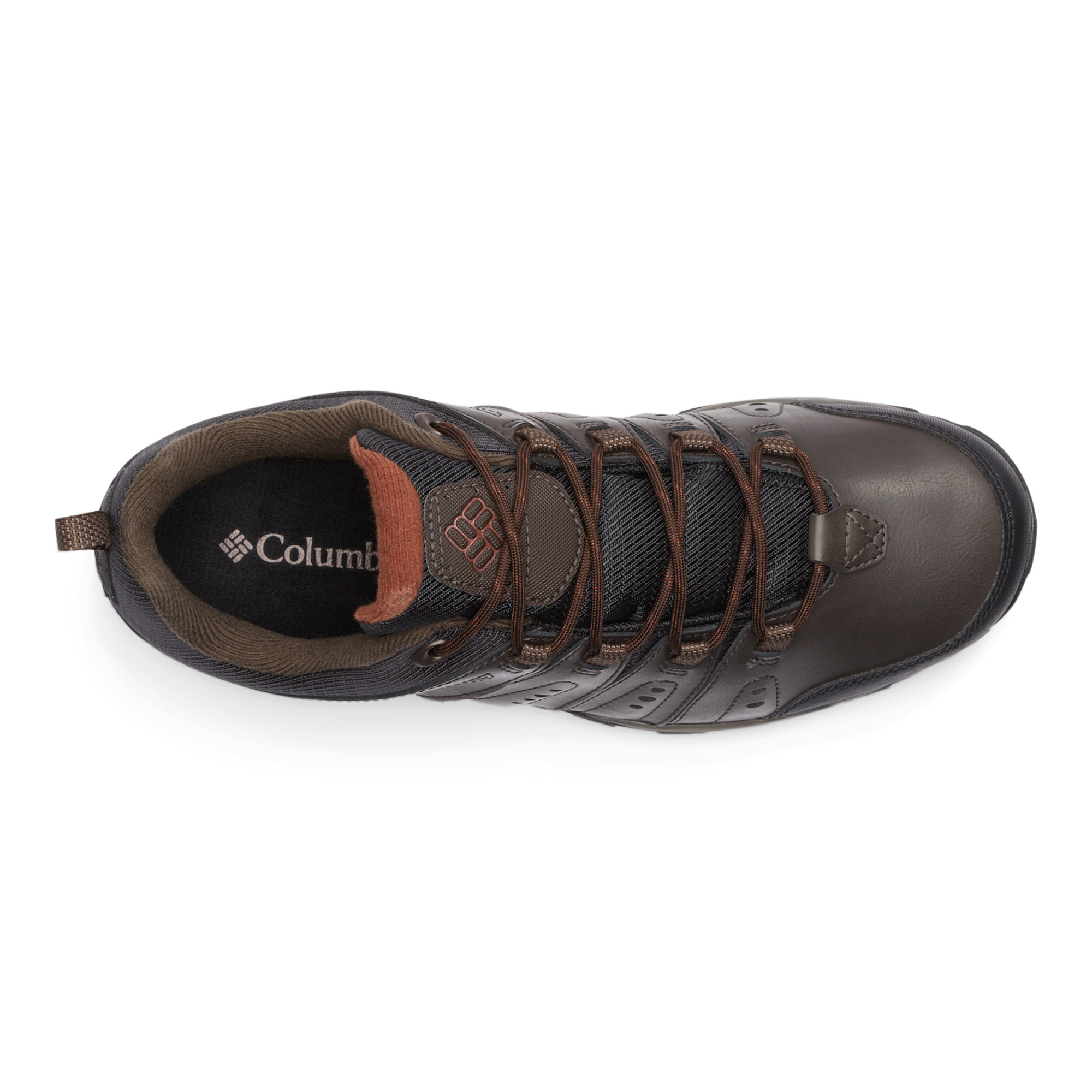Columbia Men's Woodburn II Waterproof Trail Shoes (Cordovan/Cinnamon)