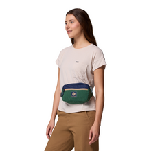 Load image into Gallery viewer, Columbia Trail Traveler Hip Pack (2L)(Rain Forest Corduroy/Collegiate Navy)
