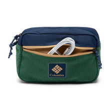 Load image into Gallery viewer, Columbia Trail Traveler Hip Pack (2L)(Rain Forest Corduroy/Collegiate Navy)

