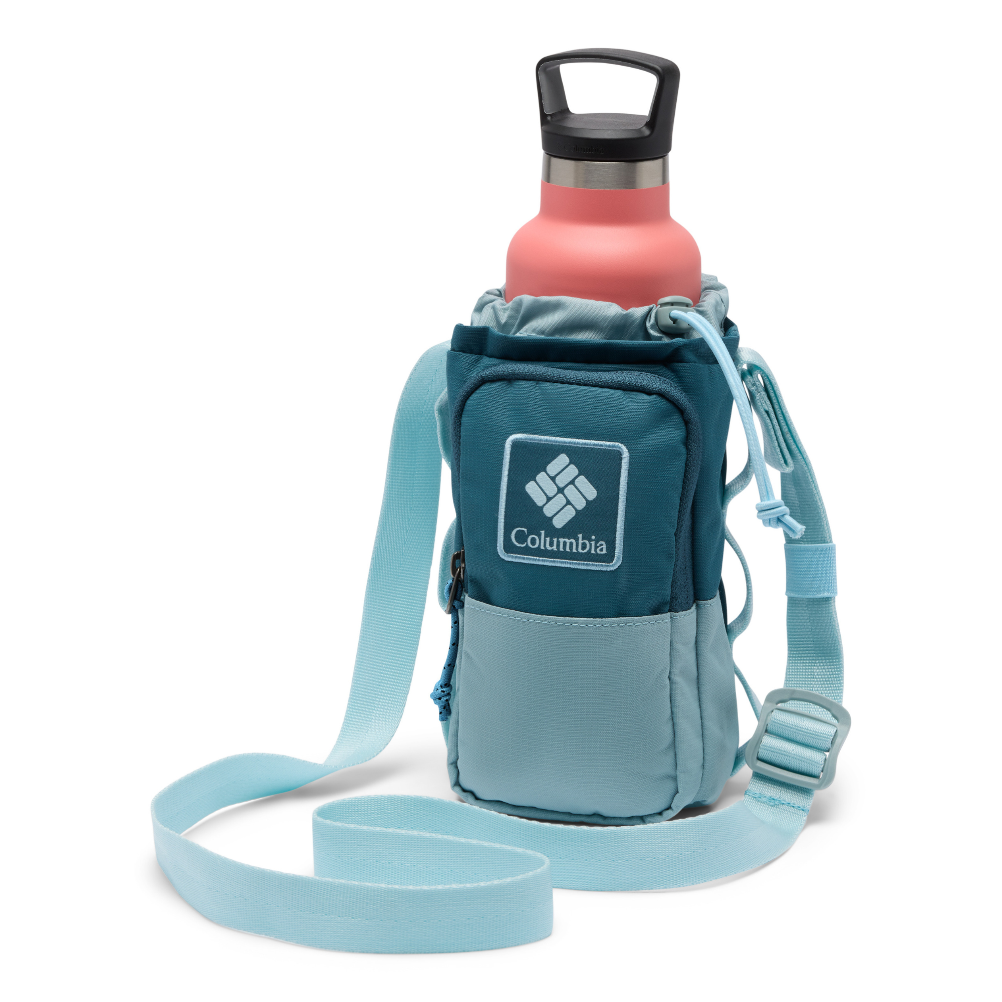 Columbia Trail Traveller 2L Water Bottle Sling (Everblue/Crushed Blue/Marine Light)