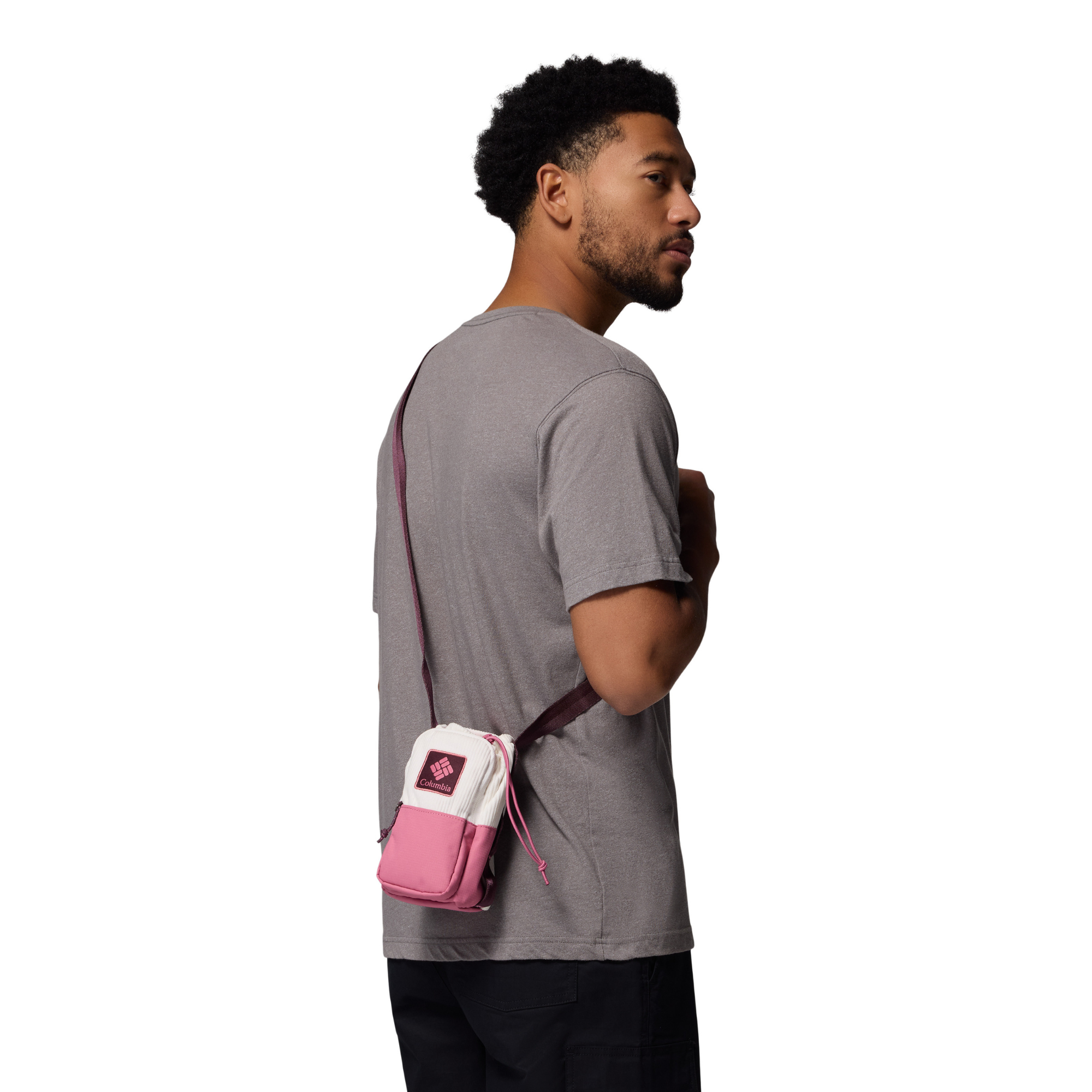 Columbia Trail Traveller 2L Water Bottle Sling (Sea Salt Corduroy/Rosette/Moonvista)