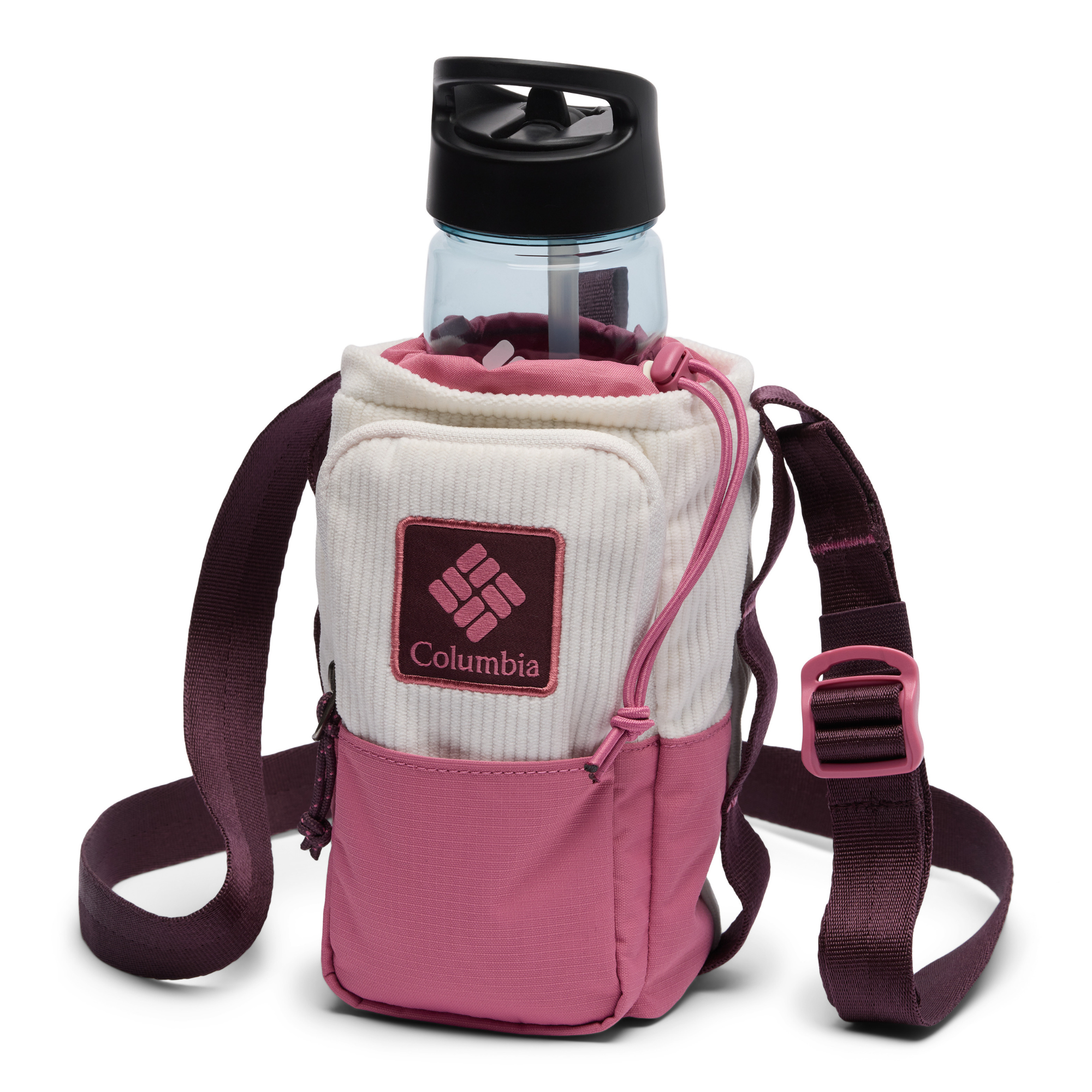 Columbia Trail Traveller 2L Water Bottle Sling (Sea Salt Corduroy/Rosette/Moonvista)