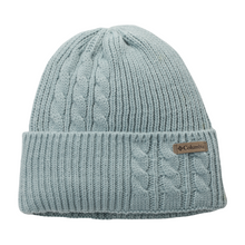 Load image into Gallery viewer, Columbia Unisex Agate Pass Cable Knit Beanie Hat (Crushed Blue)
