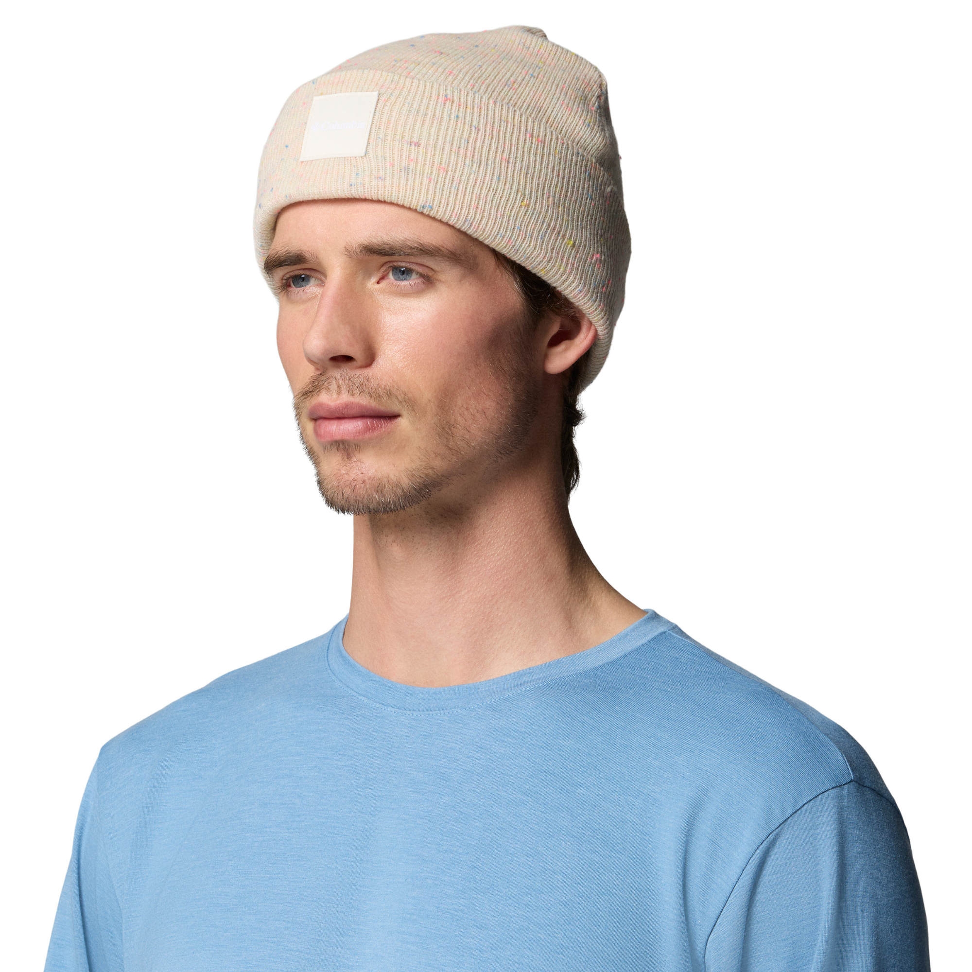 Columbia Unisex City Trek Heavyweight Beanie Chalk Neps 192 1911251