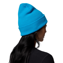 Load image into Gallery viewer, Columbia Unisex City Trek Heavyweight Beanie Hat (Compass Blue/Icons)
