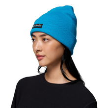 Load image into Gallery viewer, Columbia Unisex City Trek Heavyweight Beanie Hat (Compass Blue/Icons)

