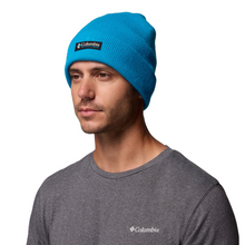 Load image into Gallery viewer, Columbia Unisex City Trek Heavyweight Beanie Hat (Compass Blue/Icons)
