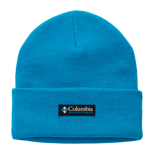 Columbia Unisex City Trek Heavyweight Beanie Hat (Compass Blue/Icons)
