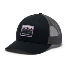 Load image into Gallery viewer, Columbia Unisex Mesh Snap Back Cap (Black/Sisters)
