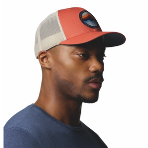 Columbia Unisex Mesh Snap Back Hat (Tuscan/Dark Stone/Dark Mountain)