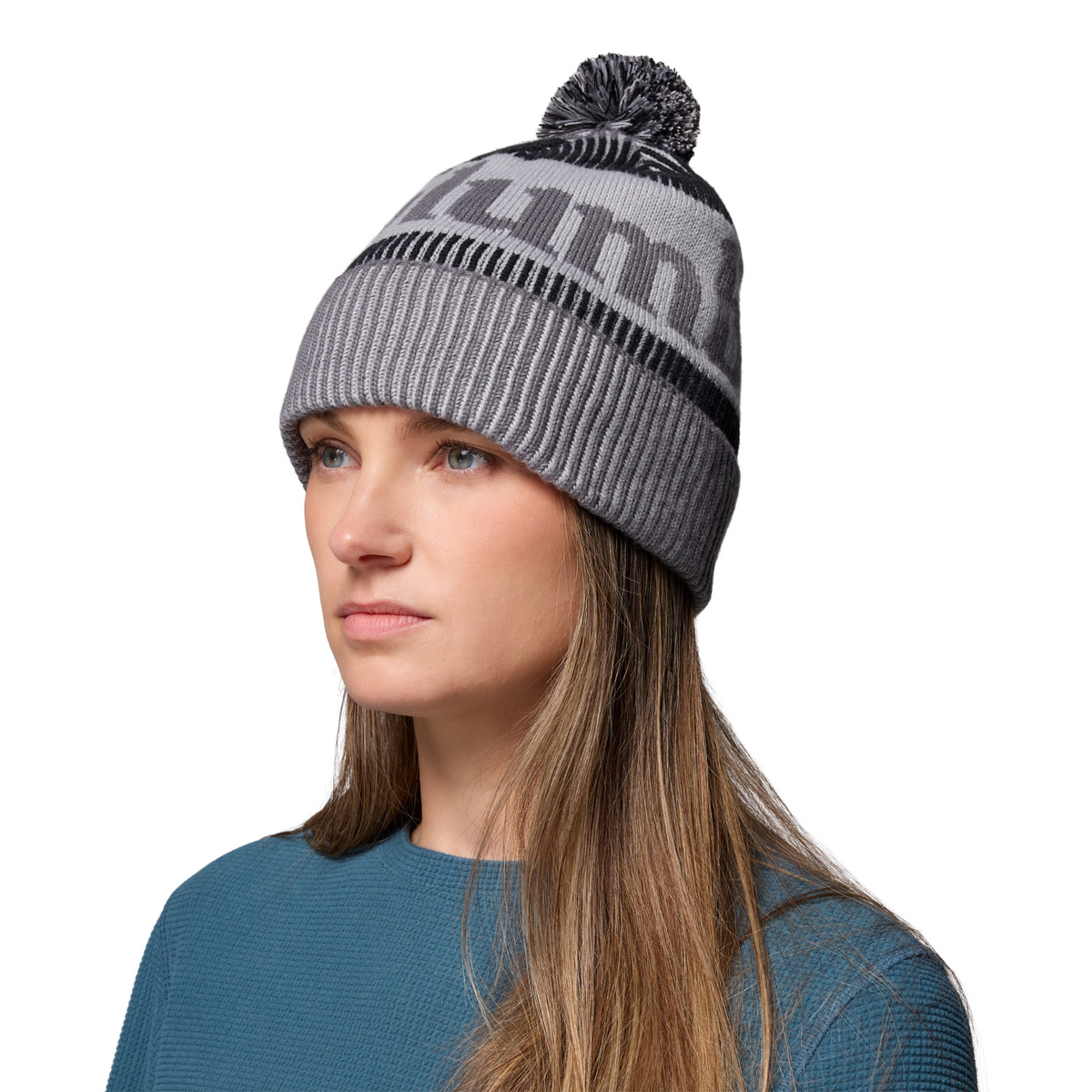 Columbia Unisex Polar Powder III Omni-Heat Beanie Hat (City Grey/Black/Columbia Grey)