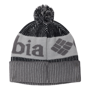 Columbia Unisex Polar Powder III Beanie Hat (City Grey/Black/Columbia Grey)
