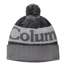 Load image into Gallery viewer, Columbia Unisex Polar Powder III Beanie Hat (City Grey/Black/Columbia Grey)
