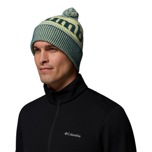 Columbia Unisex Polar Powder III Beanie Hat (Everblue/Crushed Blue/Citron Haze)