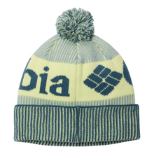 Load image into Gallery viewer, Columbia Unisex Polar Powder III Beanie Hat (Everblue/Crushed Blue/Citron Haze)

