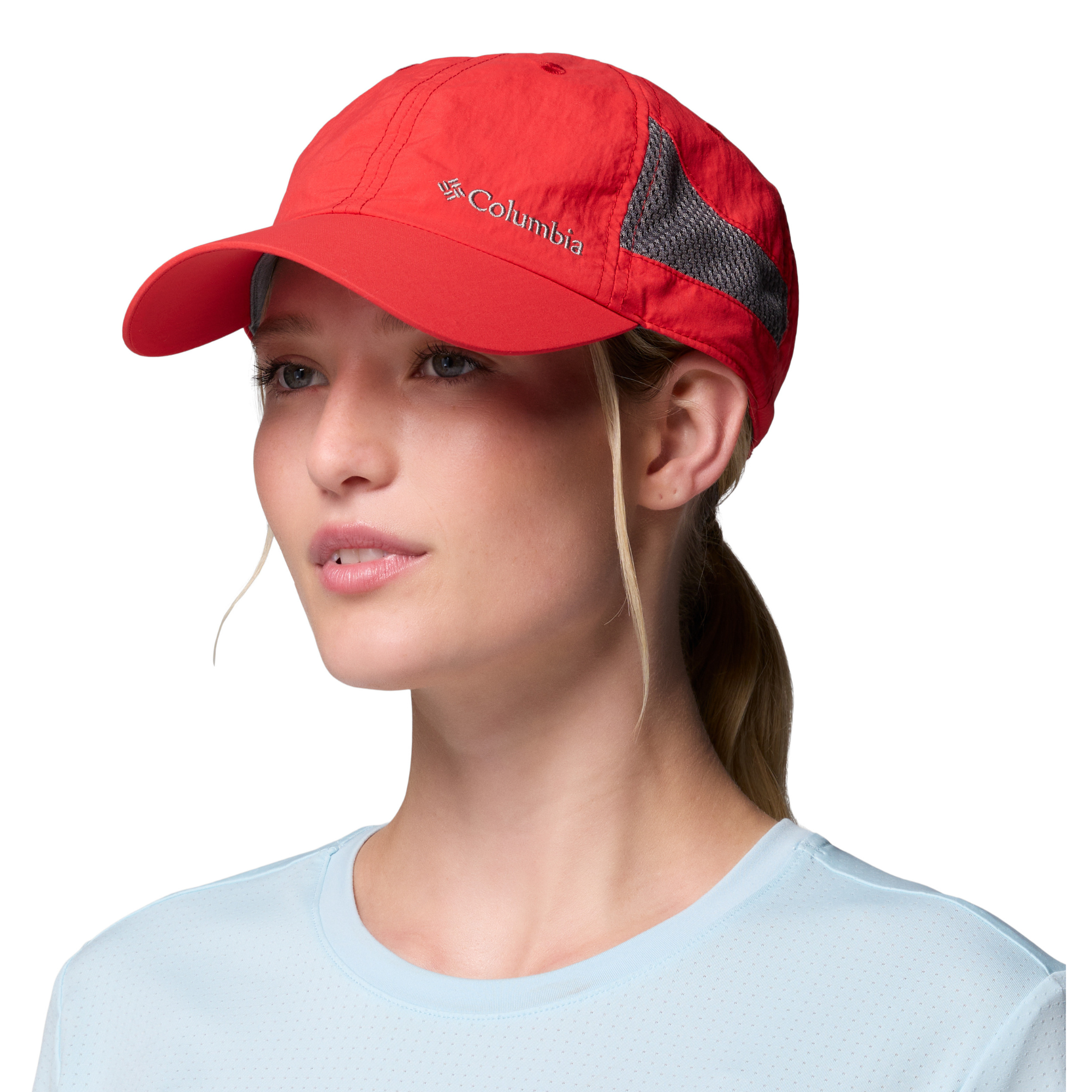 Columbia Unisex Tech Shade II Cap (Poppy Red)