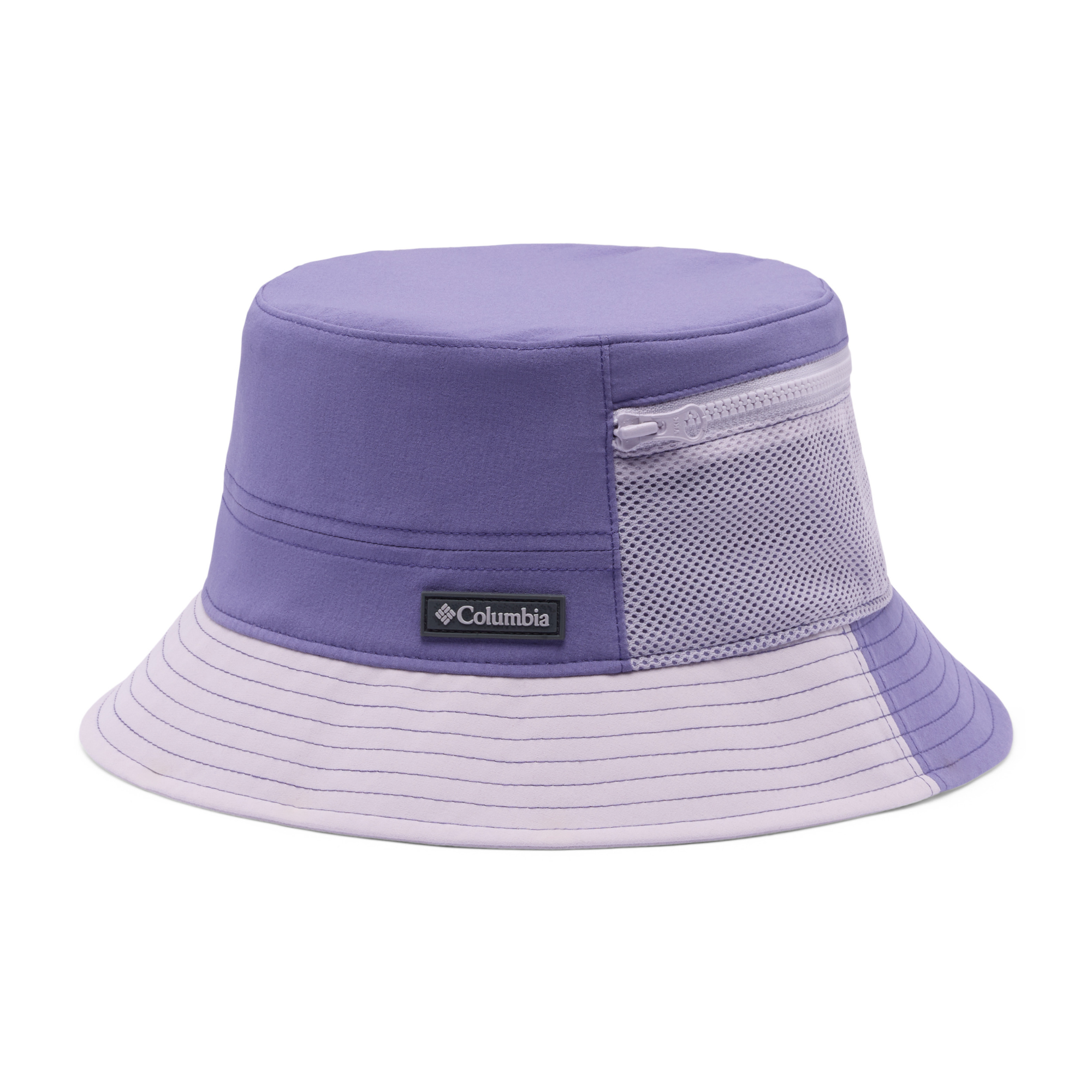 Columbia Unisex Trek II UPF50 Bucket Hat (Stormwatch/Lavender Pearl)