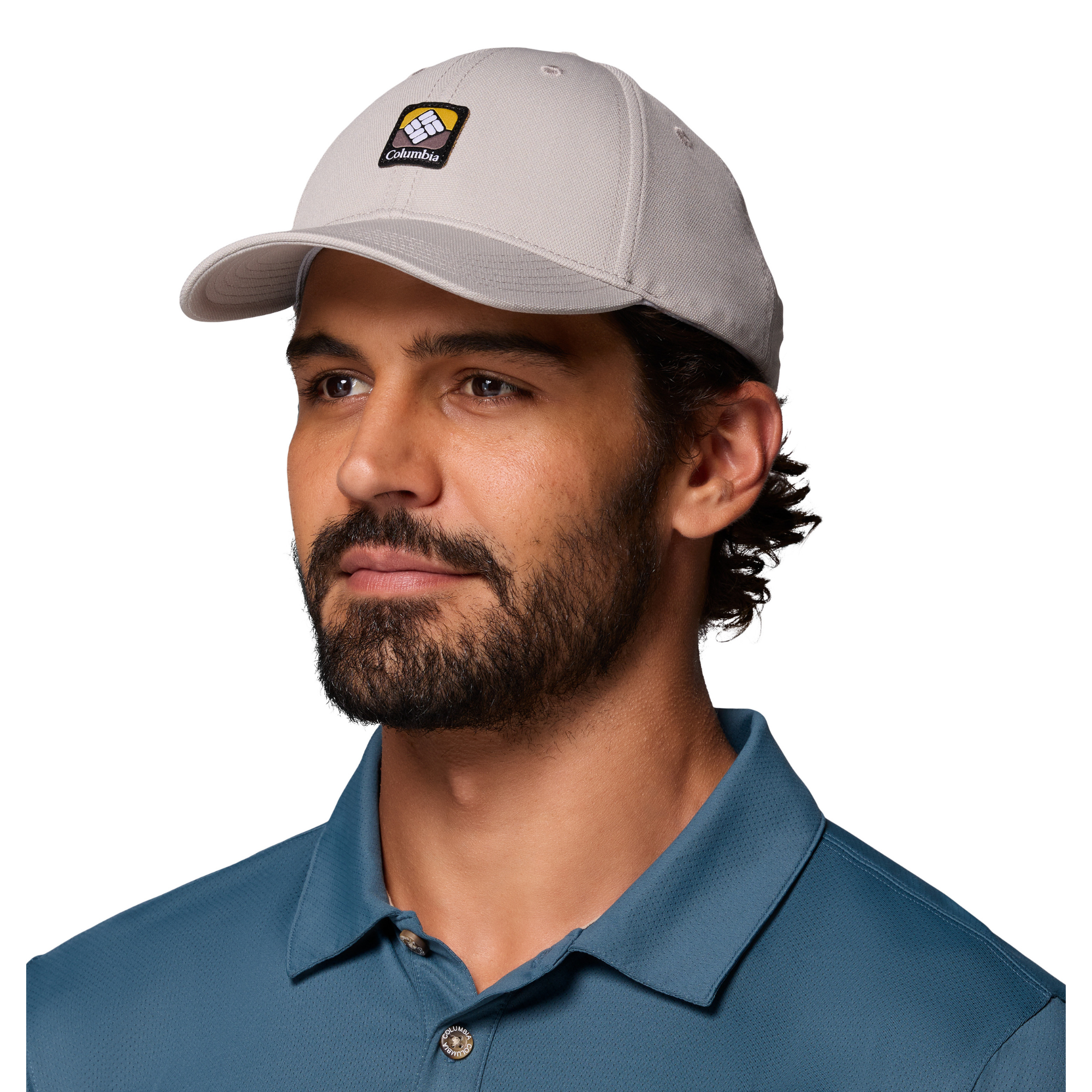 Columbia Unisex Twin Canyon Ball Cap (Flint Grey/Square Brandmark)