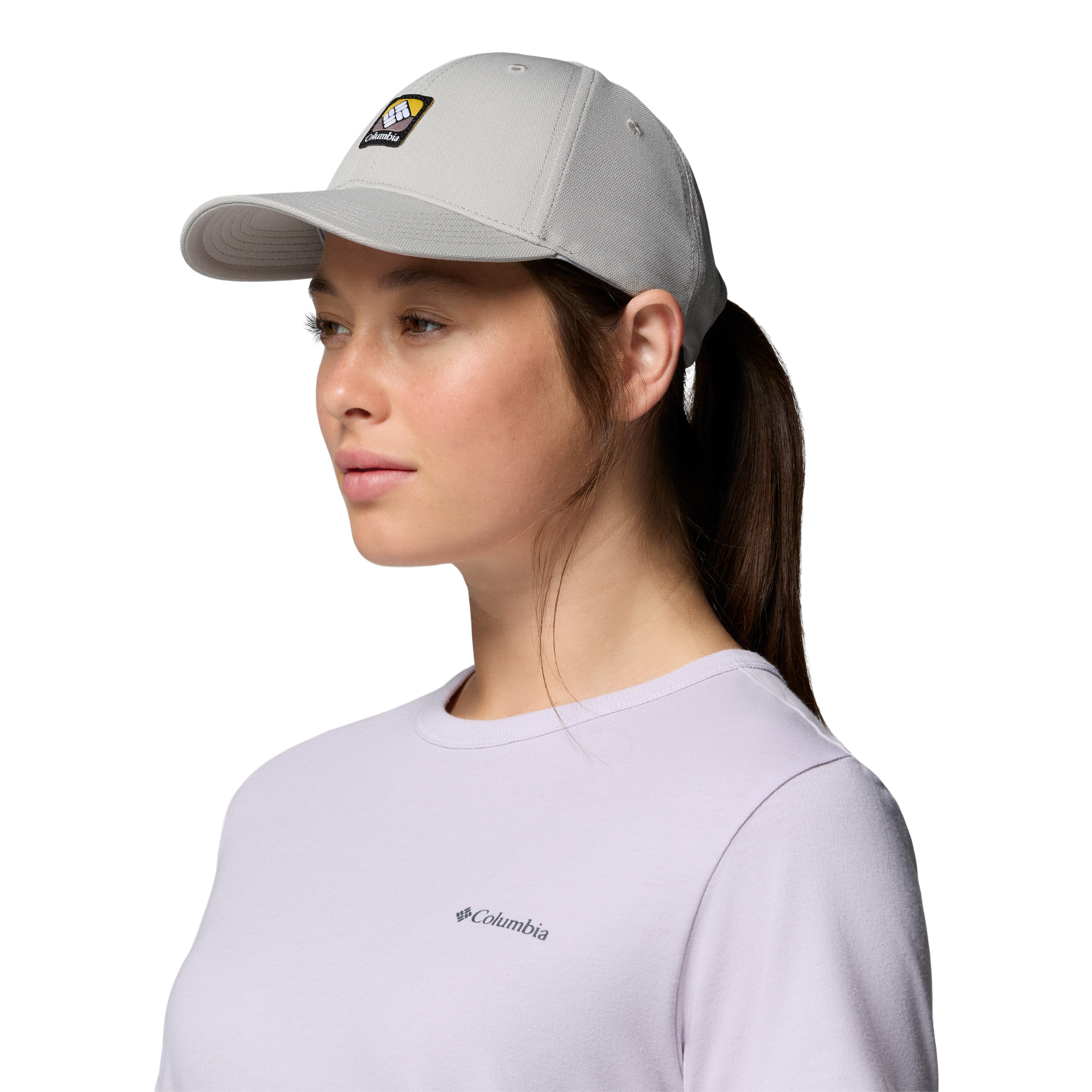 Columbia Unisex Twin Canyon Ball Cap (Flint Grey/Square Brandmark)