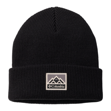 Load image into Gallery viewer, Columbia Unisex Whirlibird Cuffed Beanie Hat (Black/Mountains)
