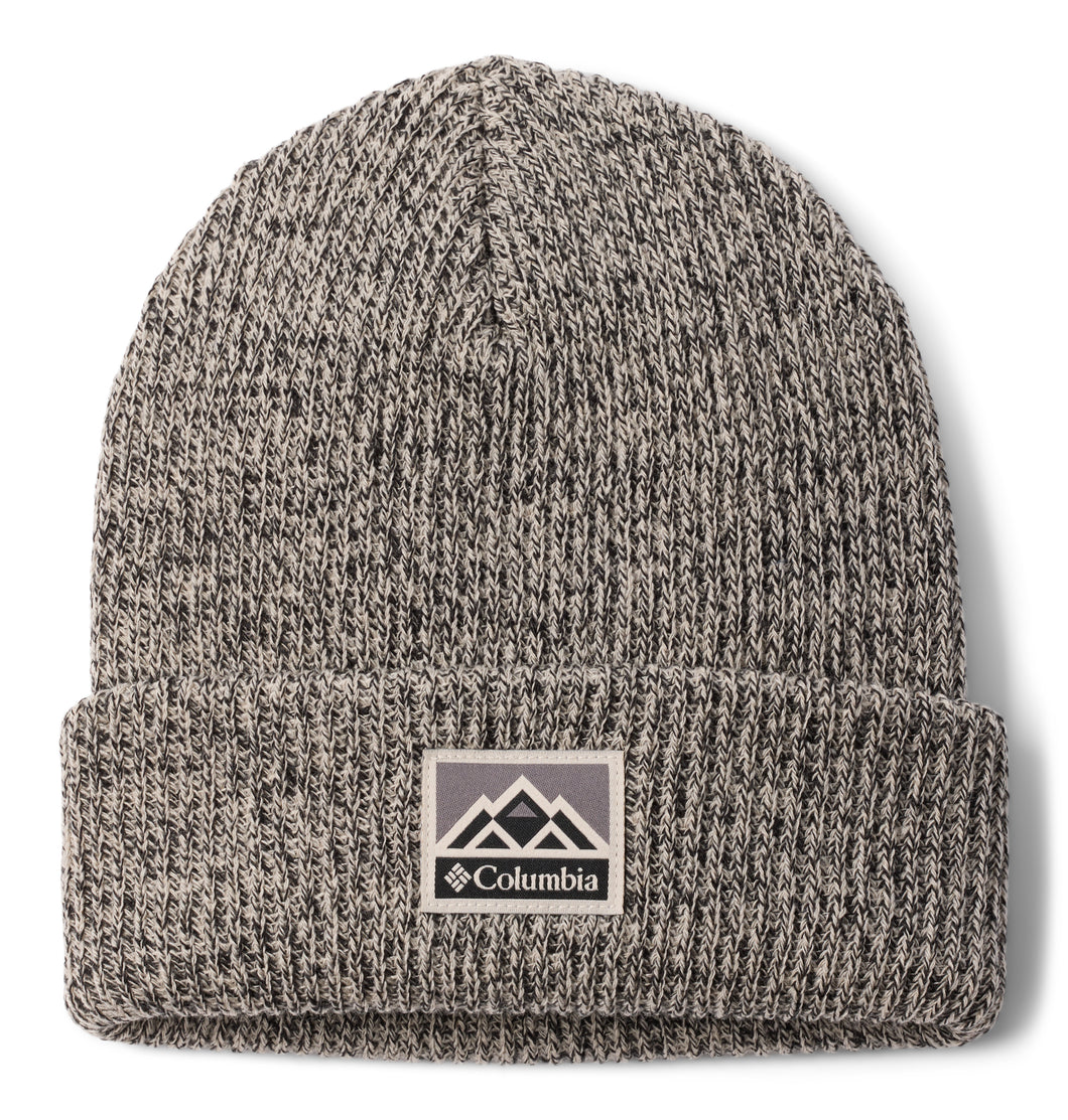 Columbia Unisex Whirlibird Cuffed Beanie Hat (Dark Stone/Black Marled/Mountains)