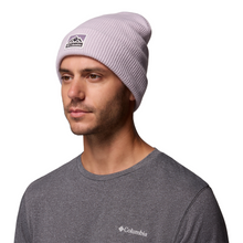 Load image into Gallery viewer, Columbia Unisex Whirlibird Cuffed Beanie Hat (Lavender Pearl/Mountains)
