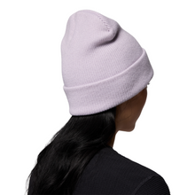 Load image into Gallery viewer, Columbia Unisex Whirlibird Cuffed Beanie Hat (Lavender Pearl/Mountains)
