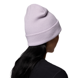 Columbia Unisex Whirlibird Cuffed Beanie Hat (Lavender Pearl/Mountains)