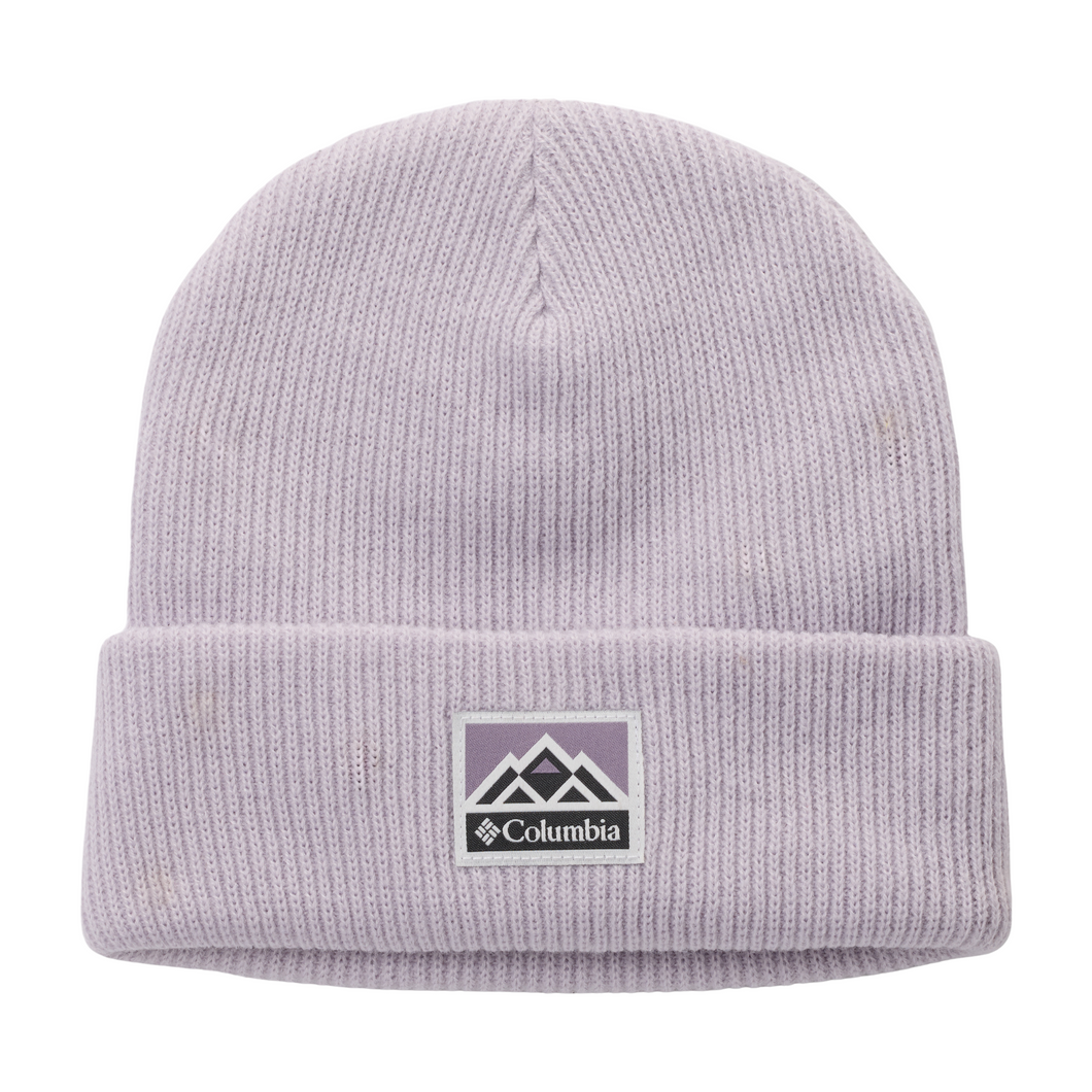 Columbia Unisex Whirlibird Cuffed Beanie Hat (Lavender Pearl/Mountains)
