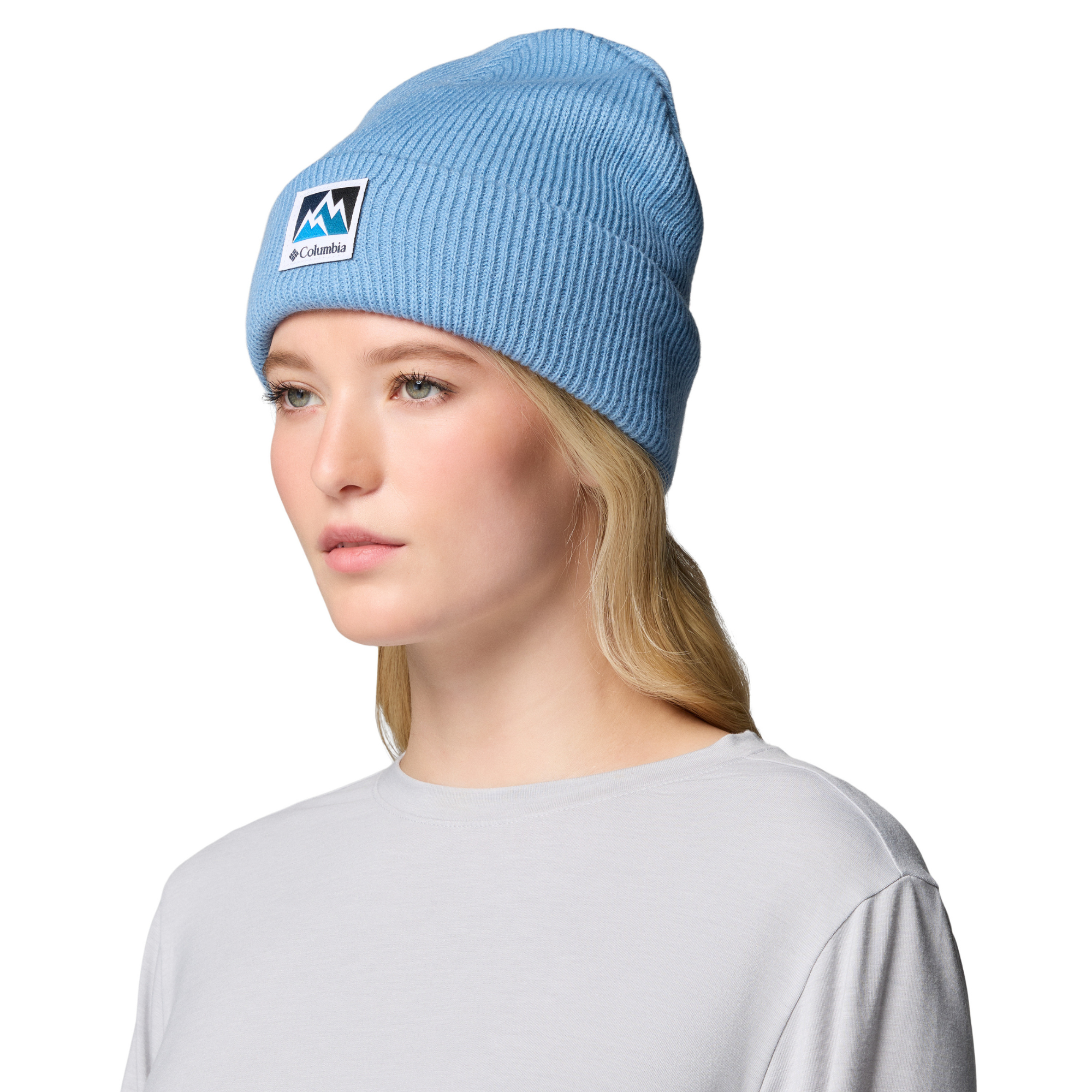 Columbia Unisex Whirlibird Cuffed Beanie Hat Rainy Day 447 1911321