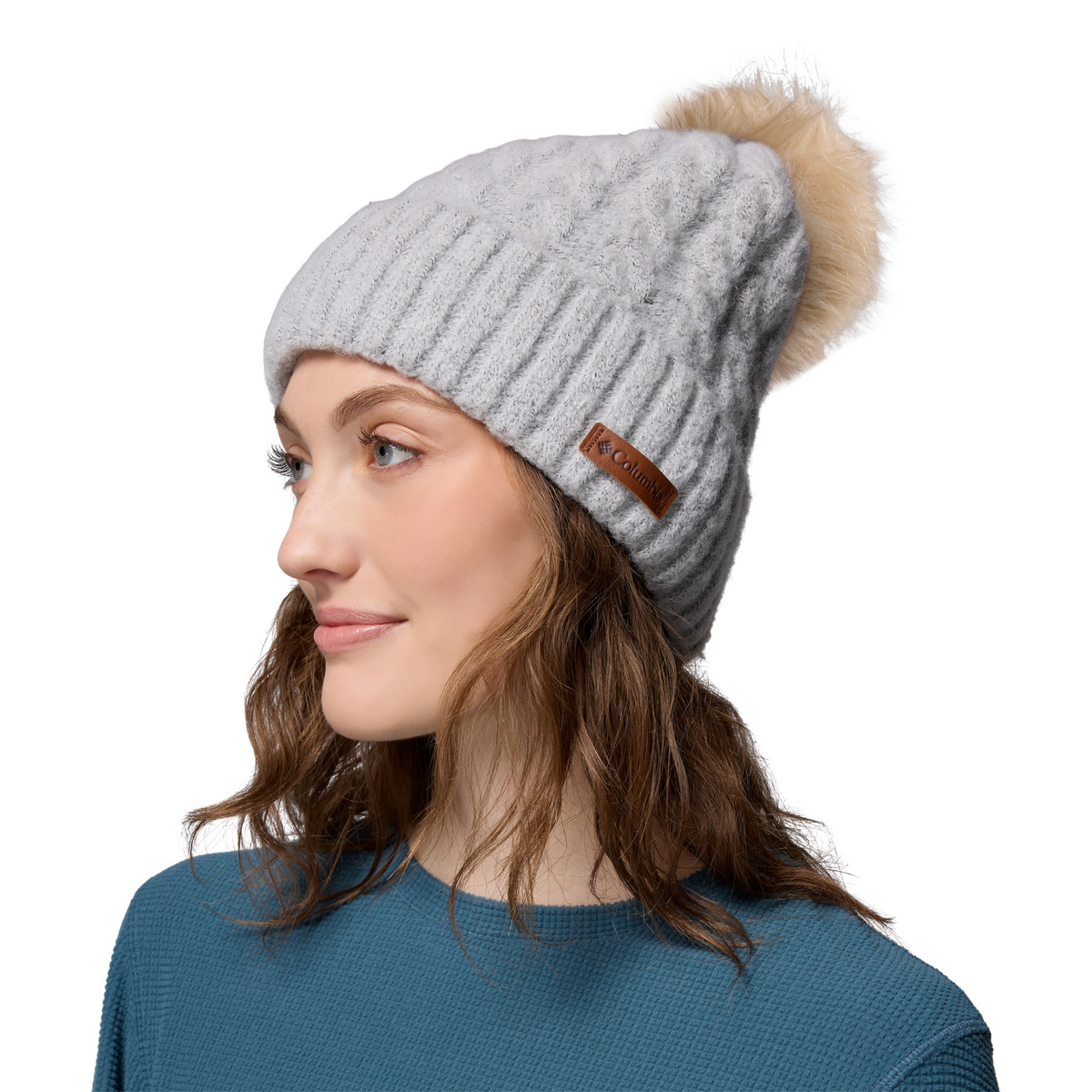 Columbia Unisex Winter Blur II Beanie Hat Sea Salt 125 2137521