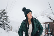 Load image into Gallery viewer, Columbia Unisex Winter Blur Pom Pom Beanie (Black)
