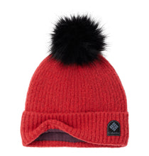 Load image into Gallery viewer, Columbia Unisex Winter Blur Pom Pom Beanie Hat (Daredevil)
