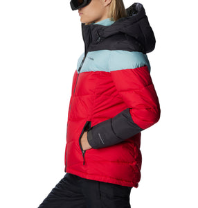 Columbia Women's Abbott Peak Insulated Ski Jacket (Red Lily/Shark)