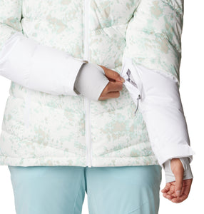 Columbia Women's Abbott Peak Insulated Ski Jacket (White Flurries)