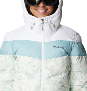 Columbia Women's Abbott Peak Insulated Ski Jacket (White Flurries)
