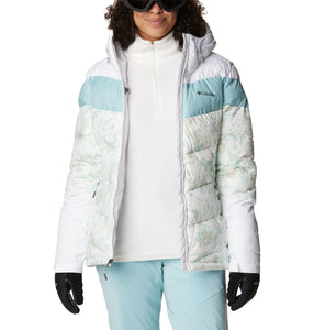 Columbia Women's Abbott Peak Insulated Ski Jacket (White Flurries)