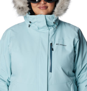 Columbia Women's Ava Alpine Insulated Ski Jacket (Aqua Haze)
