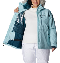 Load image into Gallery viewer, Columbia Women&#39;s Ava Alpine Insulated Ski Jacket (Aqua Haze)

