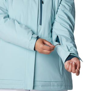 Columbia Women's Ava Alpine Insulated Ski Jacket (Aqua Haze)
