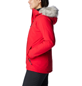 Columbia Women's Ava Alpine Insulated Ski Jacket (Red Lily)